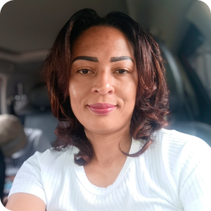 Priscilla Dompig, Monitoring evaluation coordinator for Conservation International Suriname